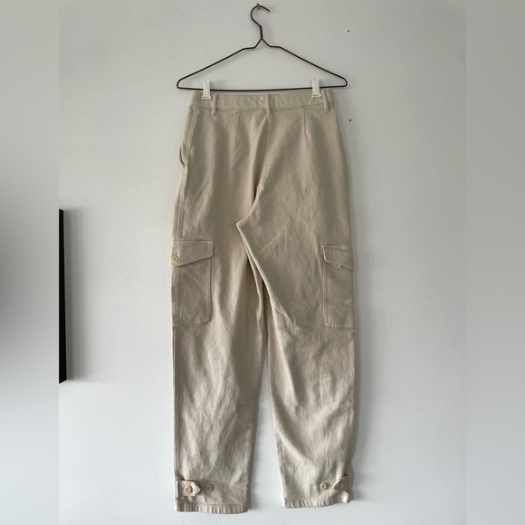 ARITZIA Wilfred Free Modern Cargo Pant Birch Women's 8 - Picture 15 of 15